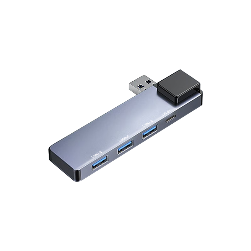 Isky USB3.0 to Gigabit Ethernet Adapter Expansion Dock Splitter, Right-Side Direct Plug-In, Suitable for Laptops And Desktop Computers, Network Cable Adapter RJ45 Converter