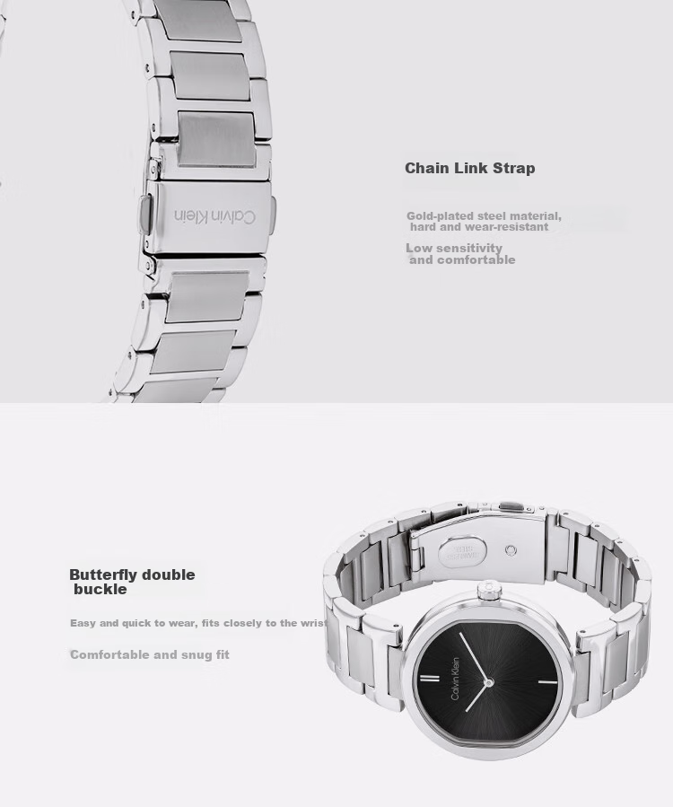 Calvin Klein CK Elegant Steel Strap Quartz Women's Watch, Goddess Day New Year Gift 25200251 5