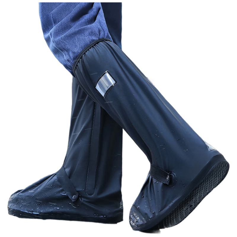 ENGMARSS Rain Boots, Adult Waterproof Long Tall Rain Boots for Men And Women, Non-Slip Water Shoes, XL (Suitable for Size 43-45)
