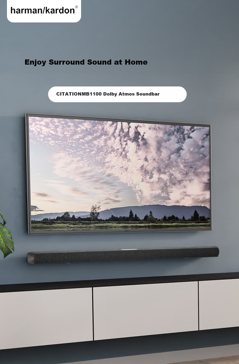 Harman/Kardon Soundbar CITATION MB1100, Home Theater System, TV Speaker, Speakers, Dolby Atmos, HIFI Package, Soundbar 1
