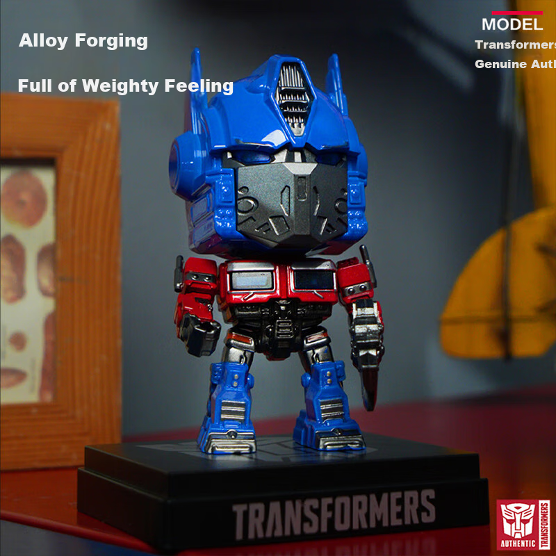 BIG TAYLOR Transformers Action Figure, Official Alloy Optimus Prime Toy Gift Box, Birthday Present for Boys And Girls, Back-To Season Gift for Students