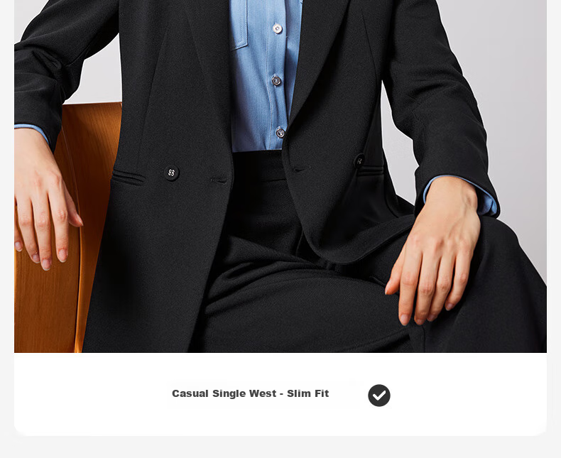 Navigare Women's Commuter Casual Blazer, Simple And Elegant Work Suit Jacket 2331804506 5