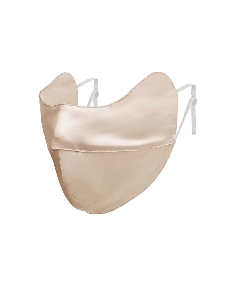 5161 100% Mulberry Silk Sun Protection Mask for Women Spring Summer New Lightweight Eye Protection High-Value Full Face Cover 3