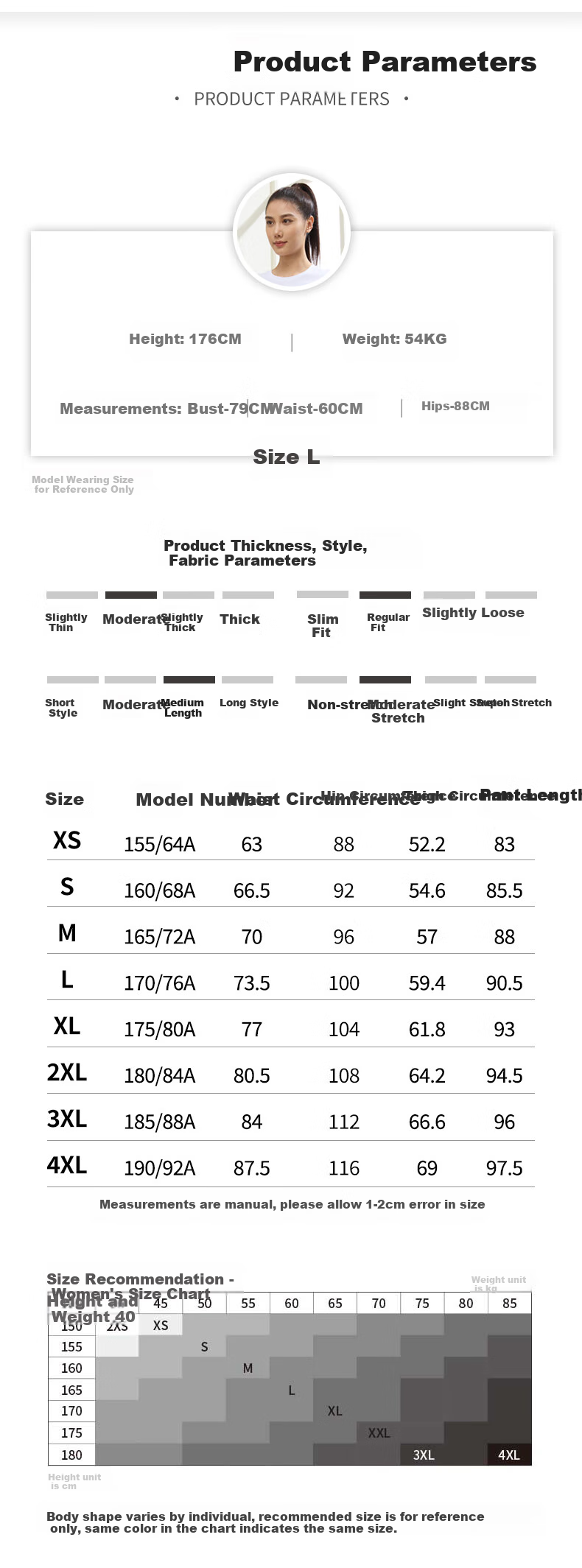 361° Women's Sports Pants, Spring And Summer Casual Joggers, Knitted Pants for Running, Fitness Training, Cropped Pants, 662514701H-2 27