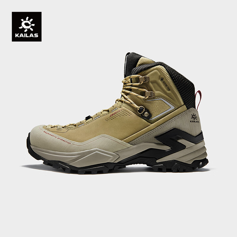 KAILAS MT5-3 Men's Mid-Top Hiking Boots, GTX Waterproof, Non-Slip, Shock-Absorbing, Heavy-Duty Trekking Shoes