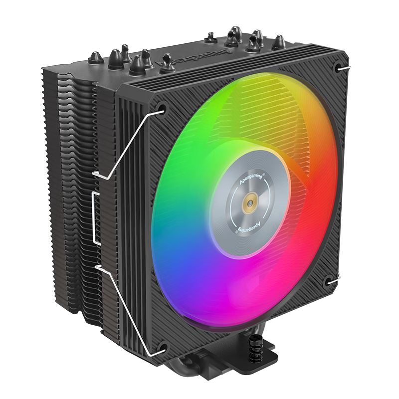 Apexgaming P6BG High-Performance 6-Heatpipe Direct-Contact Single Tower Cooler
