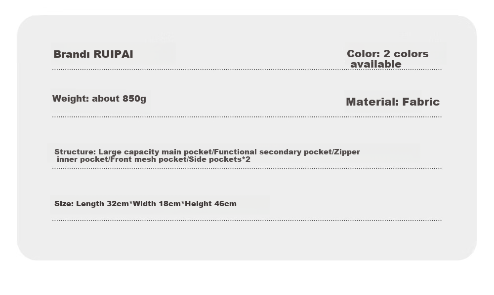 RUiPAi Middle School Backpack for Boys, Lightweight Spine-Protecting Breathable High School And College Lightweight Backpack for Girls 3