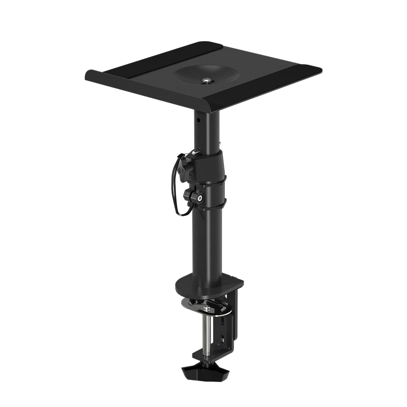 Zhiercheng Audio Stand, Desktop Adjustable Height Rack, Space-Saving Speaker Stand Base [1 Piece]