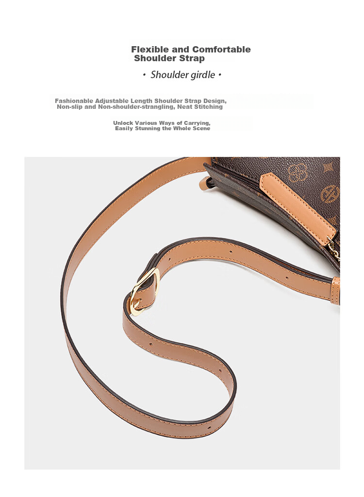 Aokang Women's Handbag, 2026 New Trendy Pillow Underarm Bag, Light Luxury Crossbody Shoulder Bag, Birthday Mother's Day Gift for Girlfriend Or Wife 5