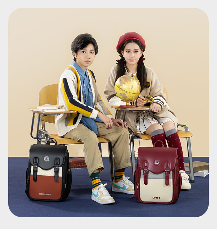 Disney Backpack for Primary School Girls Grades 1-3, Spine-Protecting, Load-Reducing, Lightweight, Multi-Compartment, Large Capacity Children's Backpack Shoulder Bag 2