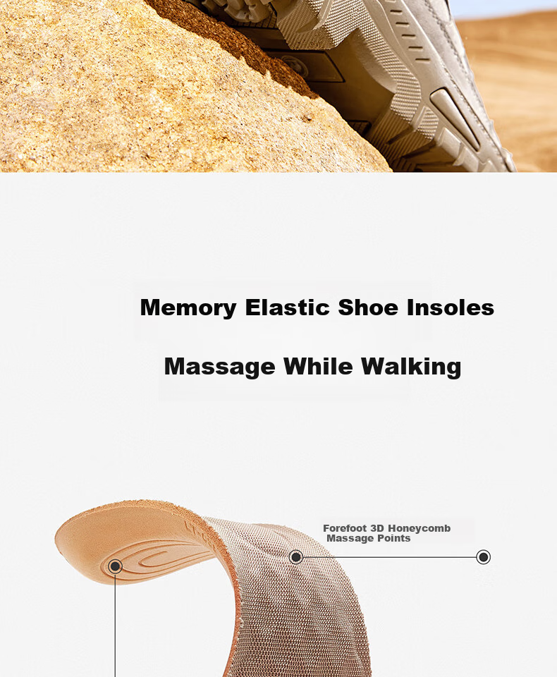 CAMEL Brand Outdoor Casual Hiking Shoes, Work Boots, Thick-Soled Martin Boots for Men And Women, P14W342609, Aiersha, Size 42 4