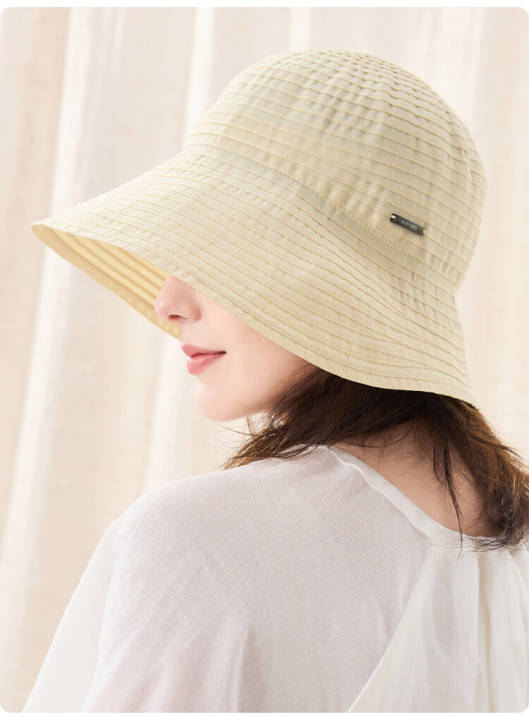 JIUMU Sun Protection Hat for Women, Sun Visor Cap, Fisherman Hat, Summer Outdoor Face-Covering UV Protection Hat 13