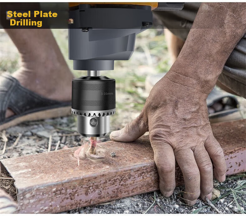 Chuangyi Electric Drill Mixer for Putty Powder, Paint, Cement Mortar, Plastering Machine, Airplane Drill Mixer, Multi-Functional 2
