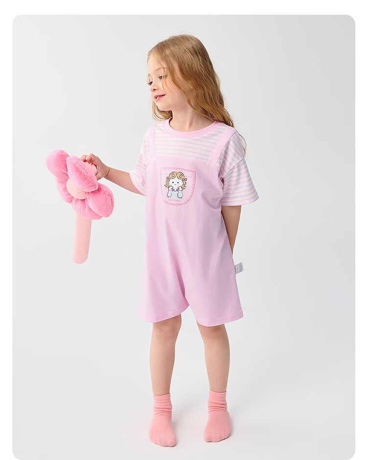 BALABALA Girls' Nightgown, Children's Loungewear, Summer Air Conditioning Dress [Miiichan IP] 208225171002 8