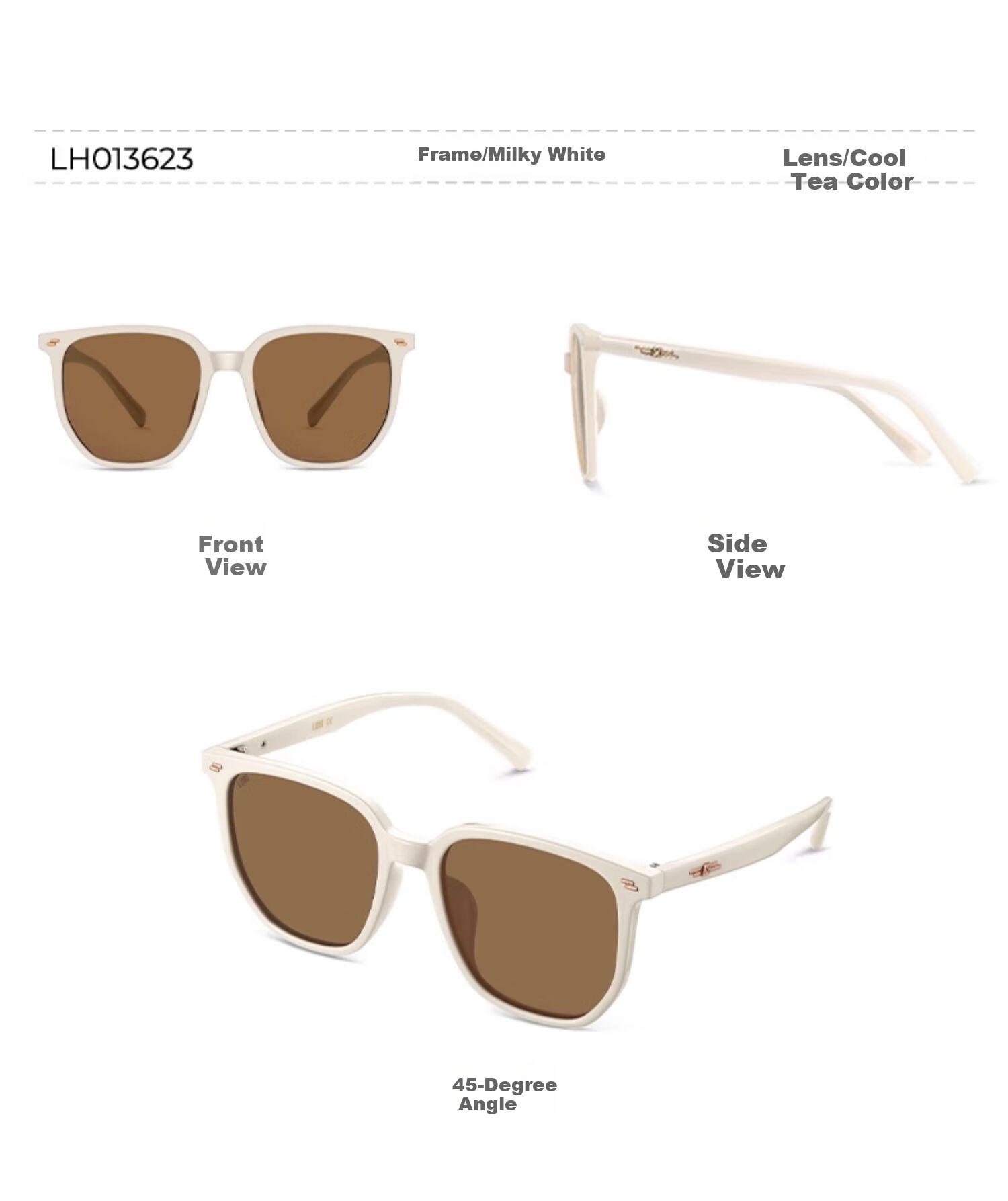 LOHO Polarized Sunglasses, High-End Slimming Effect, Women's Style, 2026 New Model, Sun Protection, UV Protection, Eye Care, GM Glasses 14