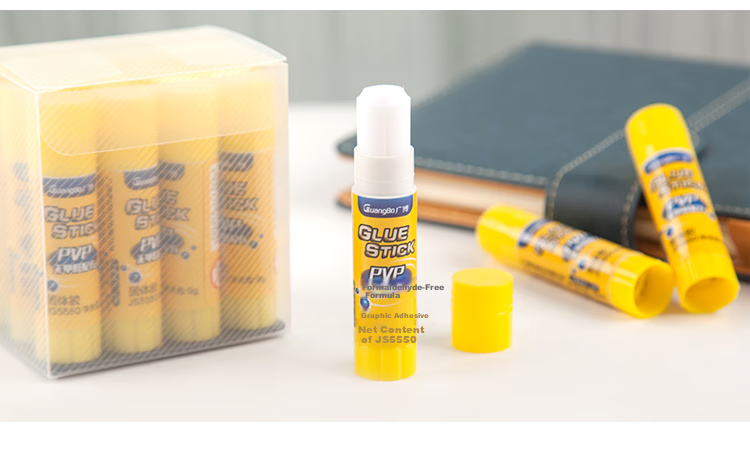 GuangBo 36g Quick-Drying PVA Solid Glue Stick/glue, Study Office Finance Handcraft General-Purpose Glue Stick, 12-Pack, Office Stationery, JS5503 8