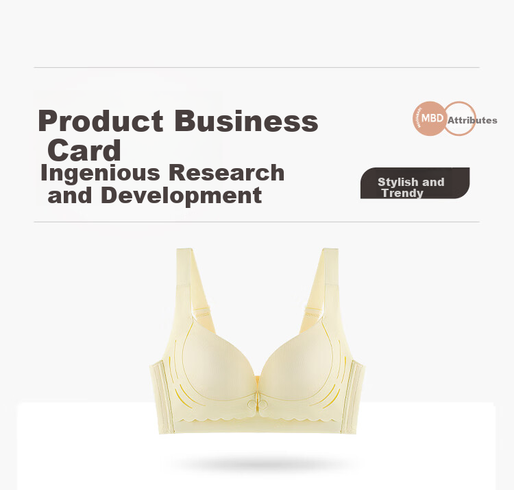 Moonbadi Women's Maternity Nursing Bra, Convenient Front Closure, Lift And Gather, Anti-Sagging, Side Support Brassiere 6