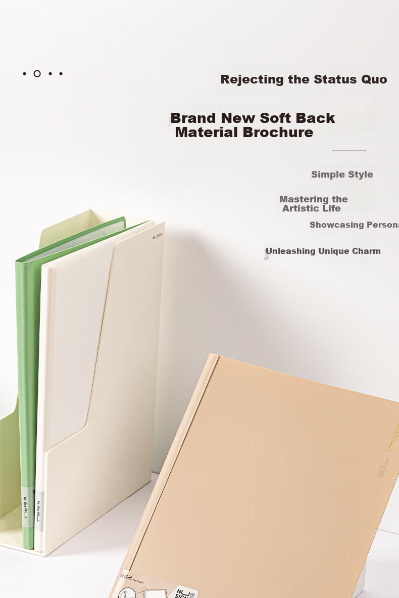 Deli A4/30-Page Soft Spine Document Folder with Sleeves, Transparent Vertical Loose-Leaf Organizer File Holder for Documents And Invoices Management, Office Supplies, Black NS517 1