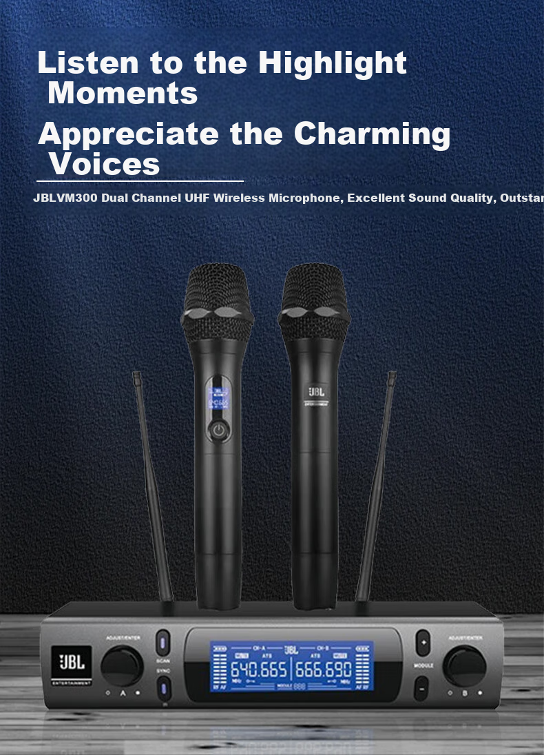 JBL [Full-Range Professional Speaker] KES6100 High-Power Home KTV Singing Complete Set, Karaoke Sound System Kit, Professional Karaoke for Home And Stage Performance Speakers 4