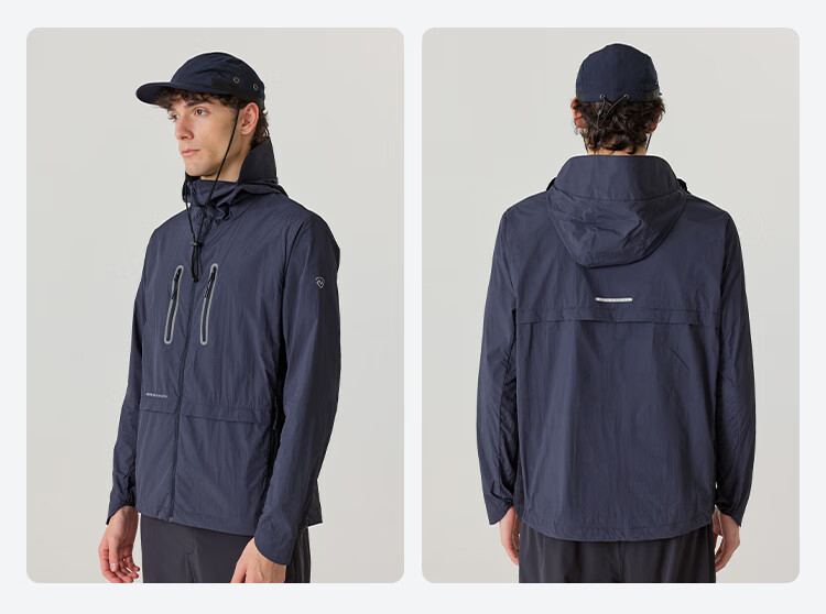 NORTHLAND UPF 500+ Outdoor Men's Original Yarn Sun Protection Jacket Cooling Antibacterial Breathable Lightweight Skin Jacket Sun Protection Clothing 9