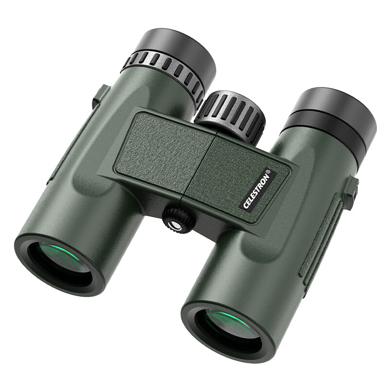 Celestron Outland Series 10X26 High-Definition Green Binoculars for Outdoor Concerts and Mobile Use