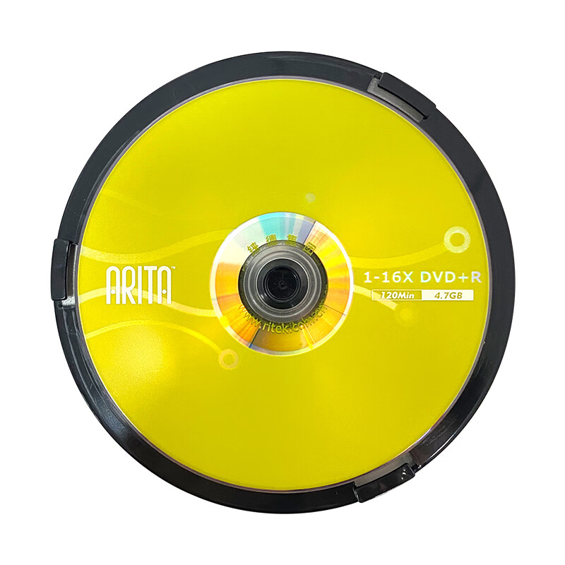 RITEK ARITA DVD+R, 10 дисков в ведре, скорость 16x, пустые оптические диски/записываемые диски