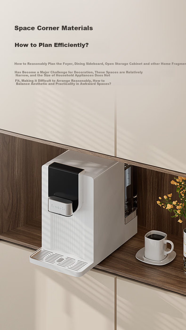Bewinch G3 Mineral Water Purifier Home Direct Drinking Machine with Heating, RO Reverse Osmosis Filtration, Antibacterial Narrow Edge, No Installation Required All-In G3Pro-Hill: Set Version 3-Second Rapid Heating with Free Filter Cartridge 4