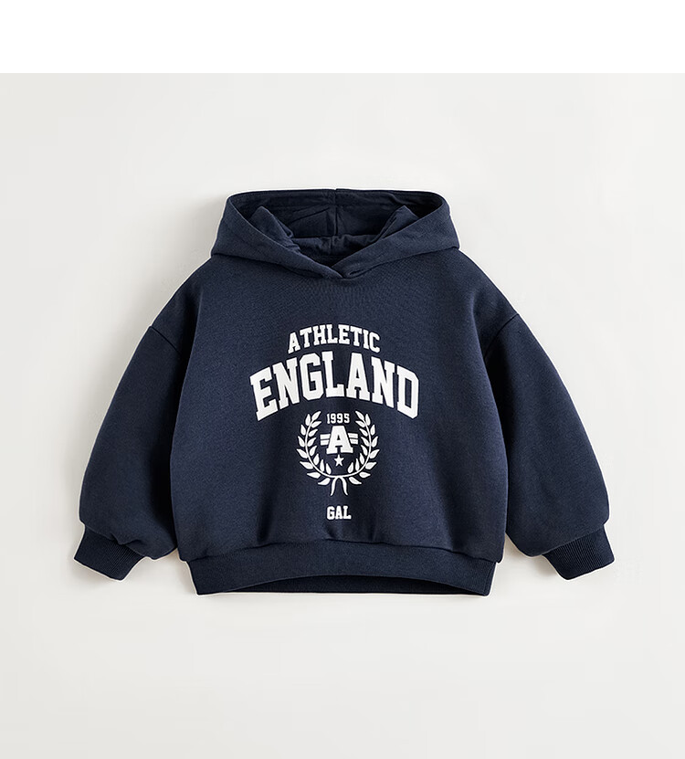 MARC&JANIE Girls Casual College Loose Hoodie Children's Sports Top Spring 250265 6