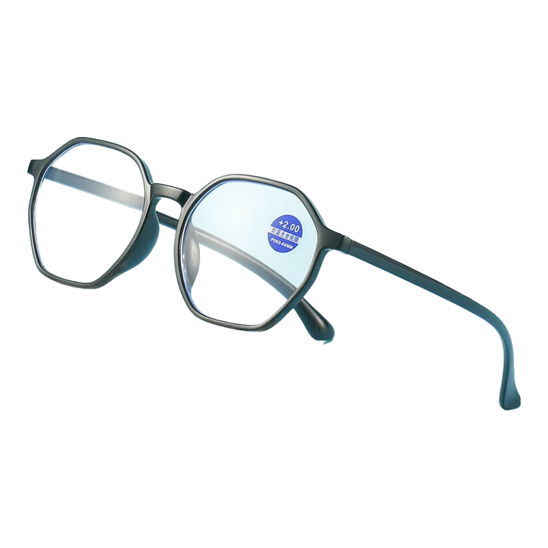 DRATRA HD Blue Light Blocking Reading Glasses Classic Fashion Lightweight Portable Adjustable Prescription Comfortable Fit