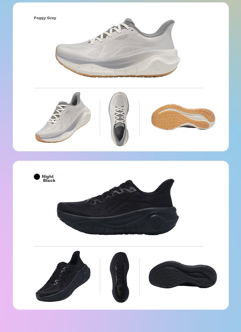 Bmai Expedition Thick Sole Running Shoes Men Lightweight Cushioning Durable Breathable High Weight Capacity Sports Shoes Men 18