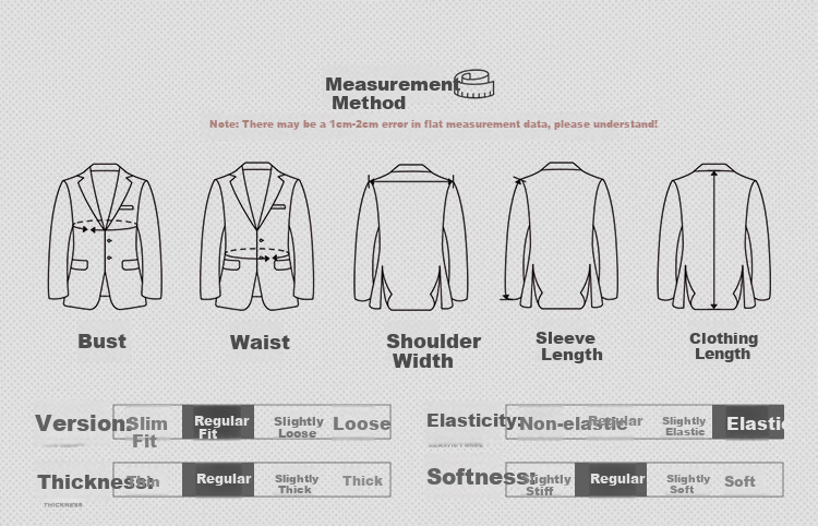 FIRS [Wool Warmth] Men's Suit, Autumn And Winter Style, Floral Texture, Fitted Double-Breasted, Crisp Business Casual Jacket 5