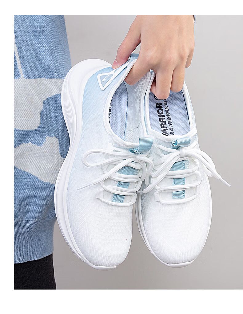 Huili Official Women's Shoes, Summer Sports Shoes for Women, 2026 New Lightweight Running Shoes, White And Pink, Size 38 10