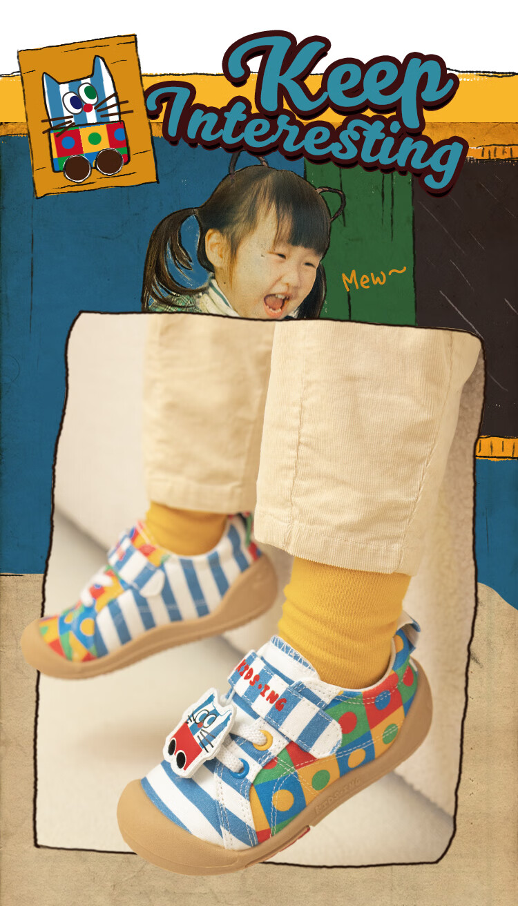 Kids.ing Cadixing Children's Canvas Shoes, Spring Season Boys And Girls Toddler Soft-Soled Sneakers for Kindergarten, Blue, Size 31 2