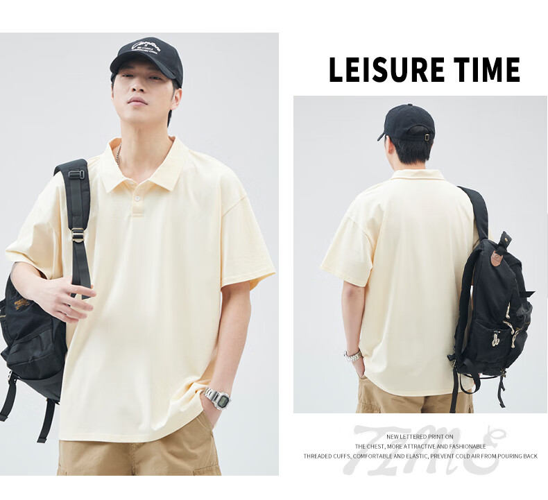 Jeanswest Short-Sleeve Polo Shirt for Men, Summer 2026 Fashion Trendy Casual Versatile Top, Army Green, XL 12