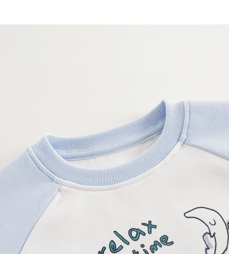 MARC&JANIE Boys' Graffiti Color Block Sweatshirt, Children's Loose Top, Spring 2025 Baby Outfit, 250032 3