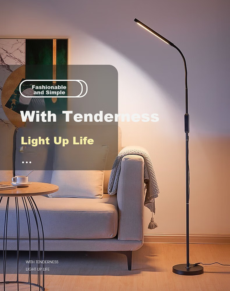 ONEFIRE Floor Lamp, Living Room Floor Lamp, Study Eye-Protection Lamp, Bedroom Bedside Lamp, Piano Lamp, Standing Reading Lamp, Study Room Lamp 2