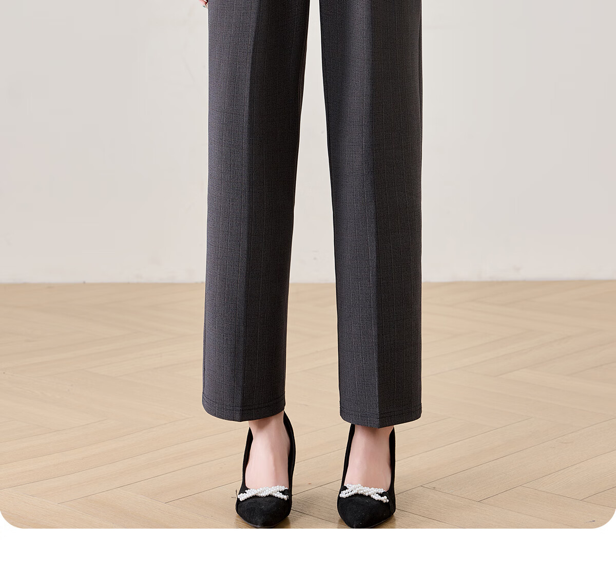 YUZHAOLIN Middle-aged and Elderly Women's Spring and Autumn Long Pants Casual Pants for Moms Y51X060 6