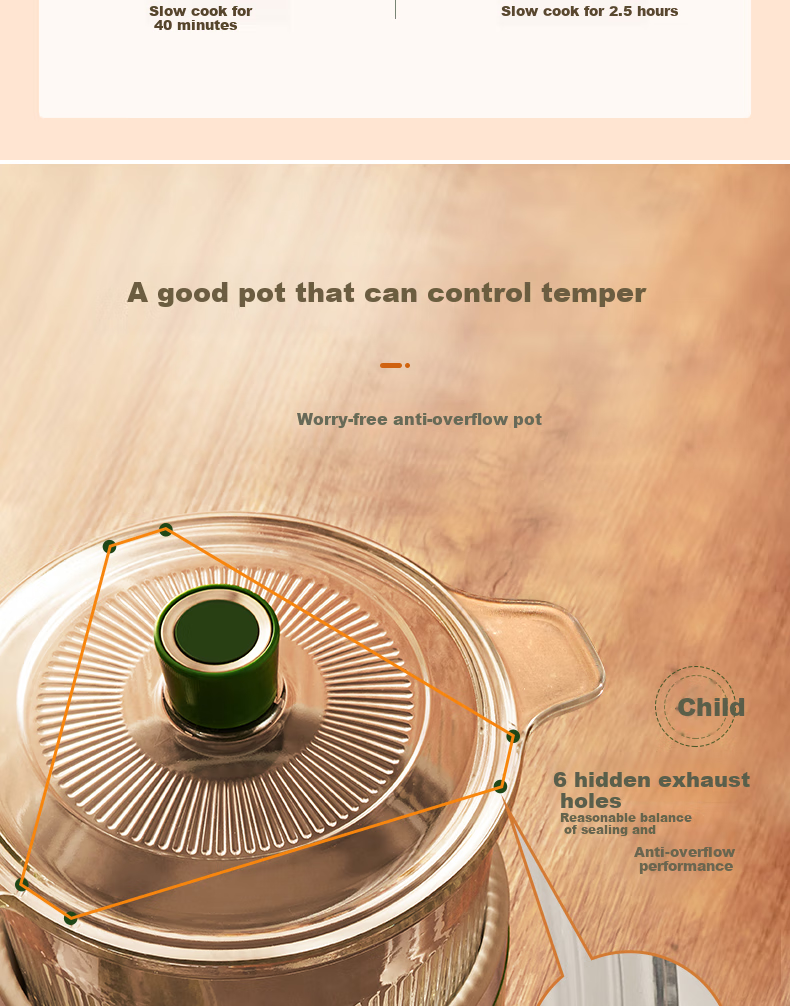 Donlim Electric Stew Pot, Soup And Bird's Nest Double Boiler, Health-Preserving Water Bath Cooker, BB Soup Pot, Small Glass Electric Stew Pot for Nourishment And Beauty, DL-9002 (Forest Green) 18