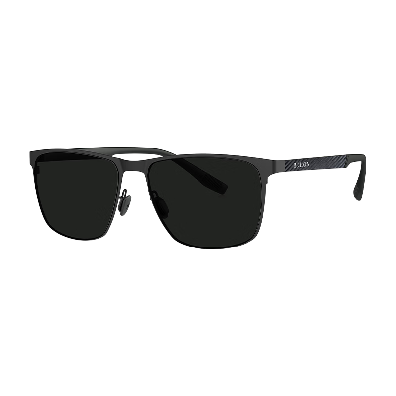 BOLON Polarized Fishing Glasses, Square Frame Sunglasses for Driving, Men's Sunglasses BL8125 C10