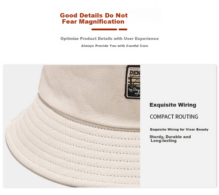 GLO-STORY Sun Hat, Korean Style Unisex Bucket Hat, Retro Versatile Fisherman Hat, MMZ814102, Black Lettering 15