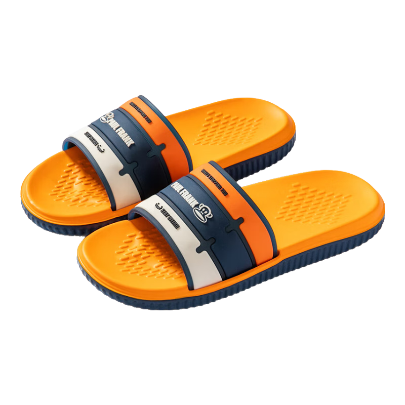 PaulFrank Paul Frank Lightweight Slippers Spring And Summer Men's And Women's Home Soft Elastic Outdoor Thick-Soled Squishy Sandals 241 Black Women's 38-39