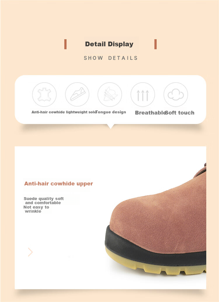 DUNWANG Electric Welding Anti-Smash and Anti-Puncture 6kV Labor Protection Shoes Multi-Functional Construction Electrician Safety Shoes T9787-92 Size 40 4