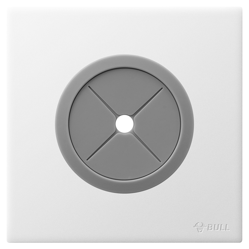 BULL G60 Series Blank Panel with Cable Outlet Hole Ultra-Thin Wall Cover Plate G60B104 Twilight White