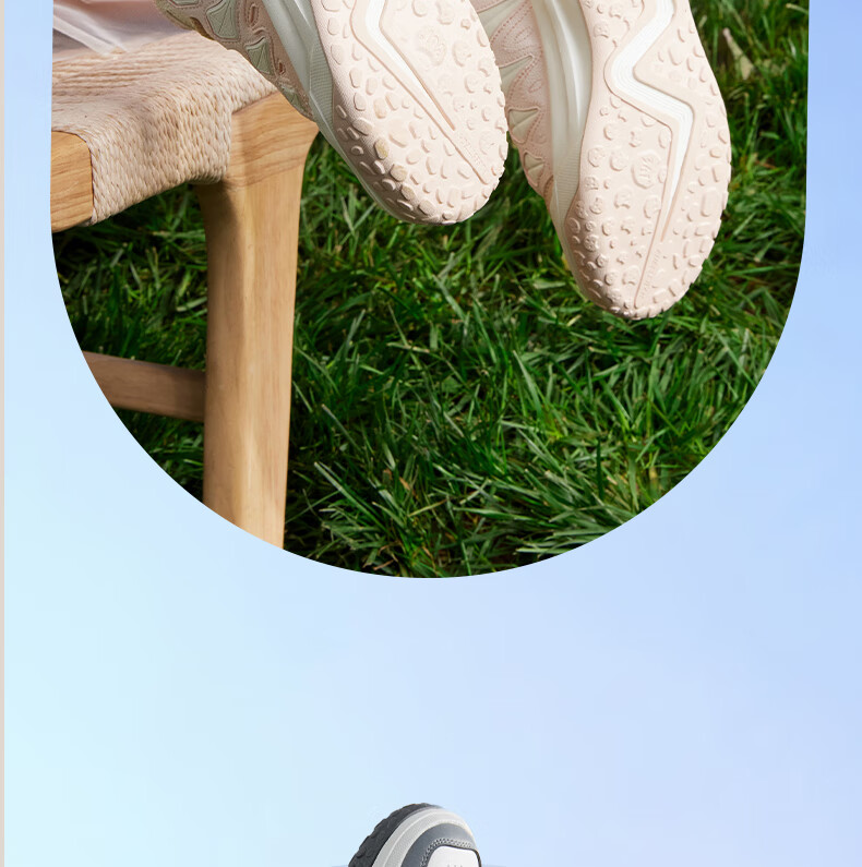 361° Women's Sports Shoes, Spring Leather Retro Couple Sneakers, Style 682516610-2 23