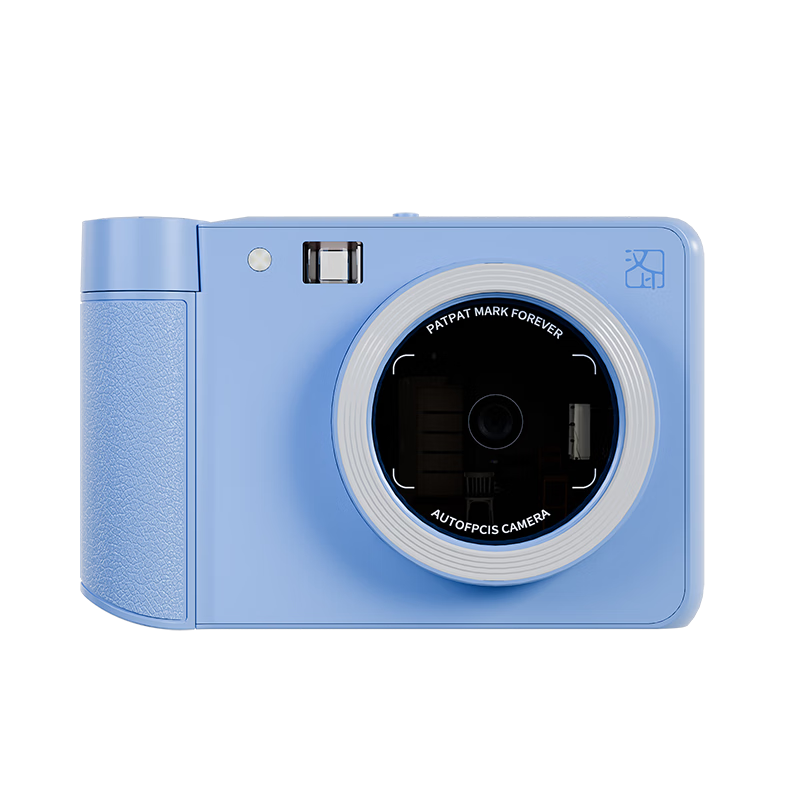 HPRT Instant Camera Z1 Blue, Pocket Camera Phone Photo Printer, Instant Printing, Direct Photo Output, Mini Portable, Suitable for Children, Students And Couples
