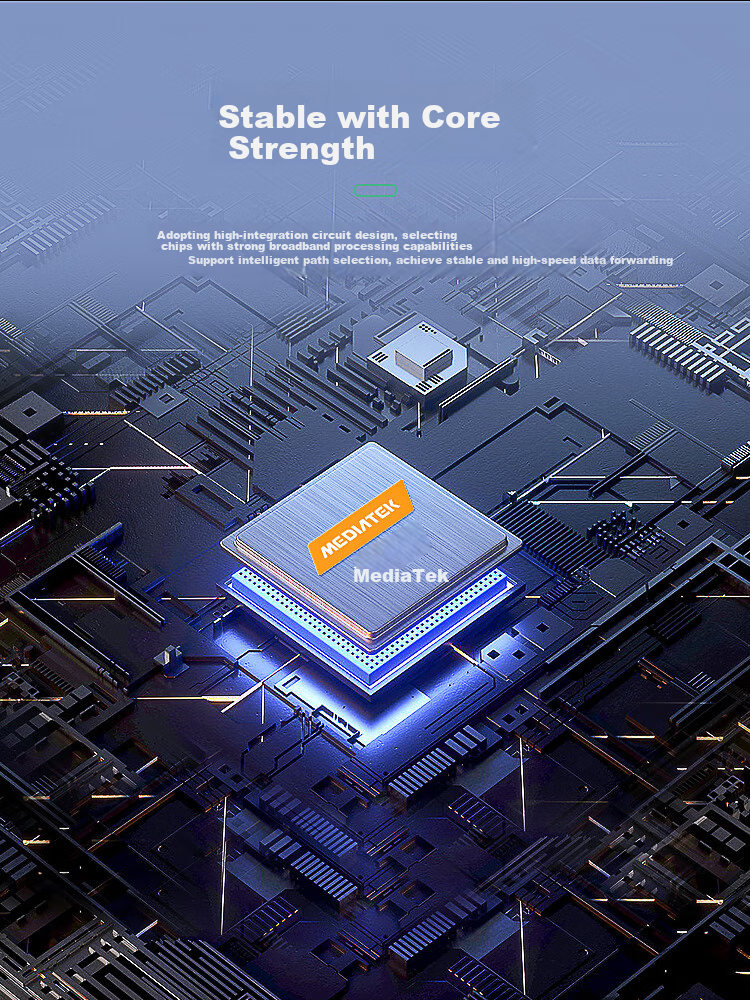OAMLink Switch, 5 Gigabit Ports, Enterprise-Grade Splitter, 4 Home And Dormitory Monitoring Network Ethernet Splitter, Metal Shell 3