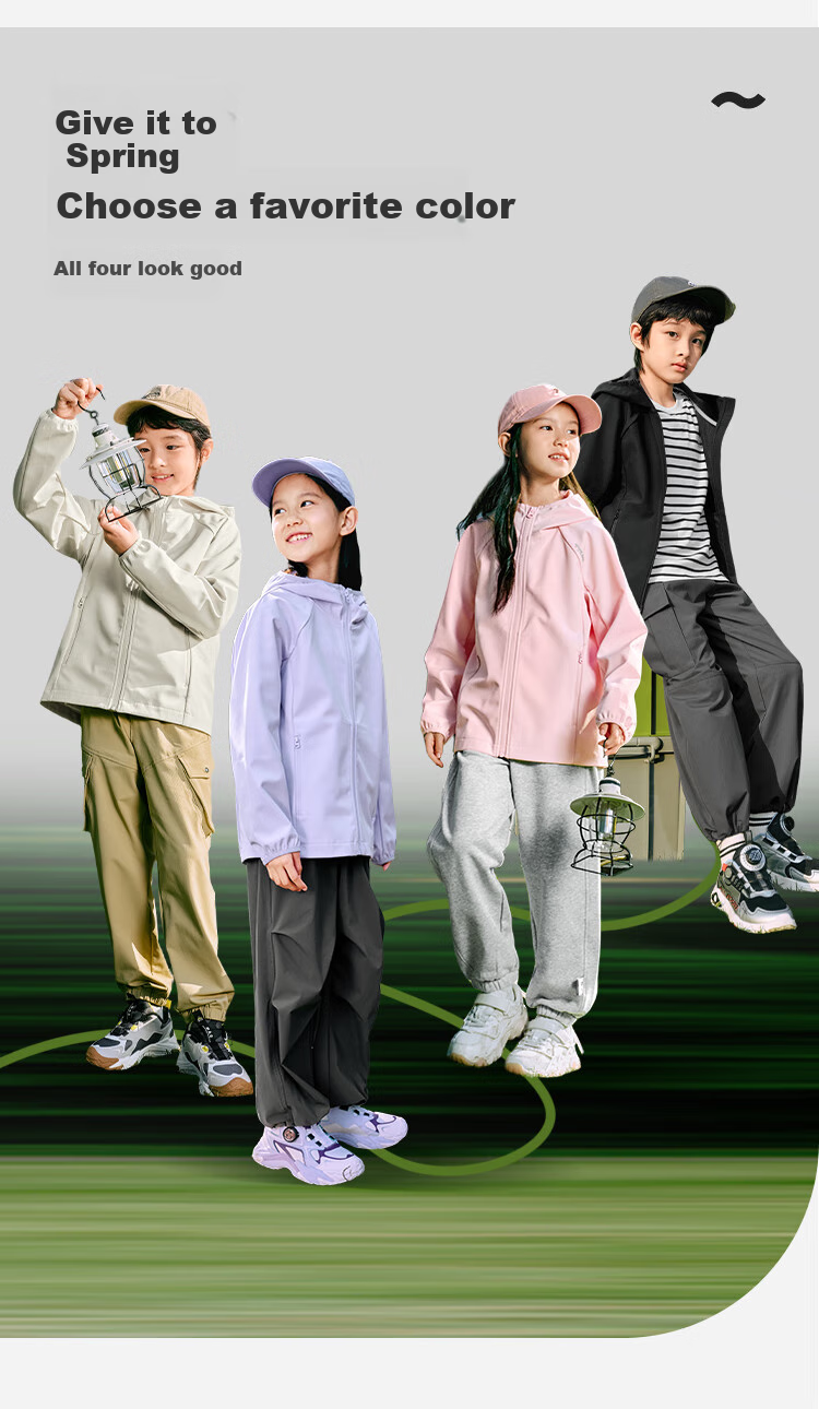 BALABALA Children's Outerwear, Boys And Girls Spring Jacket, Versatile Outdoor Coat, Fashionable Trendy Style, 209125105204 6