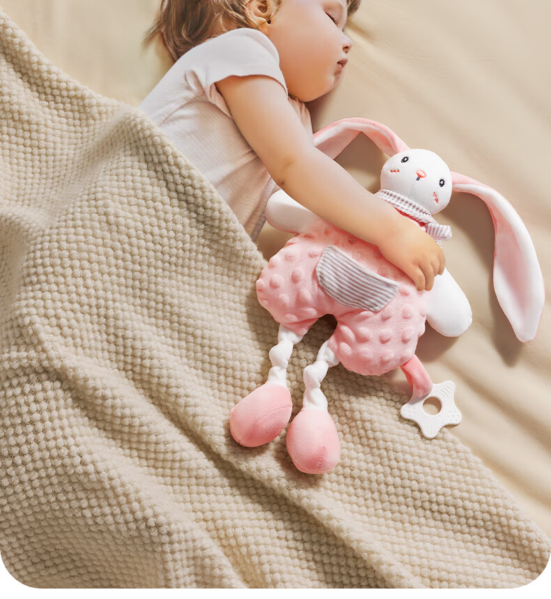 Beitaisi Comforting Doll Sleep Aid, Baby Soothing Blanket, Sleep-Inducing Toy, Edible And Chewable, Fox Blansu 2