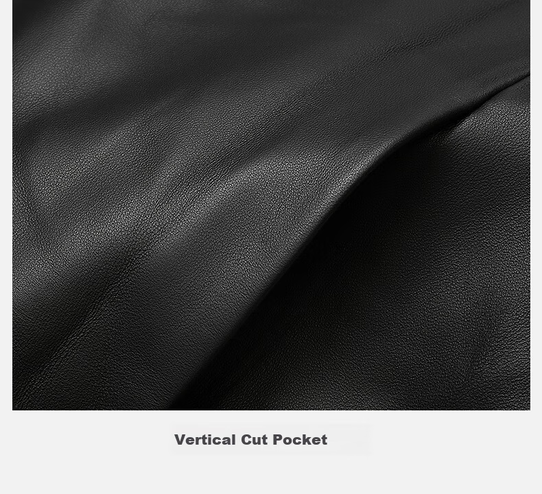 CABBEEN [Celebrity Style] Genuine Leather Jacket for Men, New Workwear Lapel Leather Coat 10