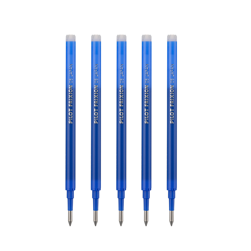 PILOT [Best-Selling Product] Erasable Gel Pen Refill Bullet Tip Temperature-Controlled Erasable Water-Based Pen Office Writing Stationery Set BLS-FR5 0.5mm Blue Refill, Pack of 5